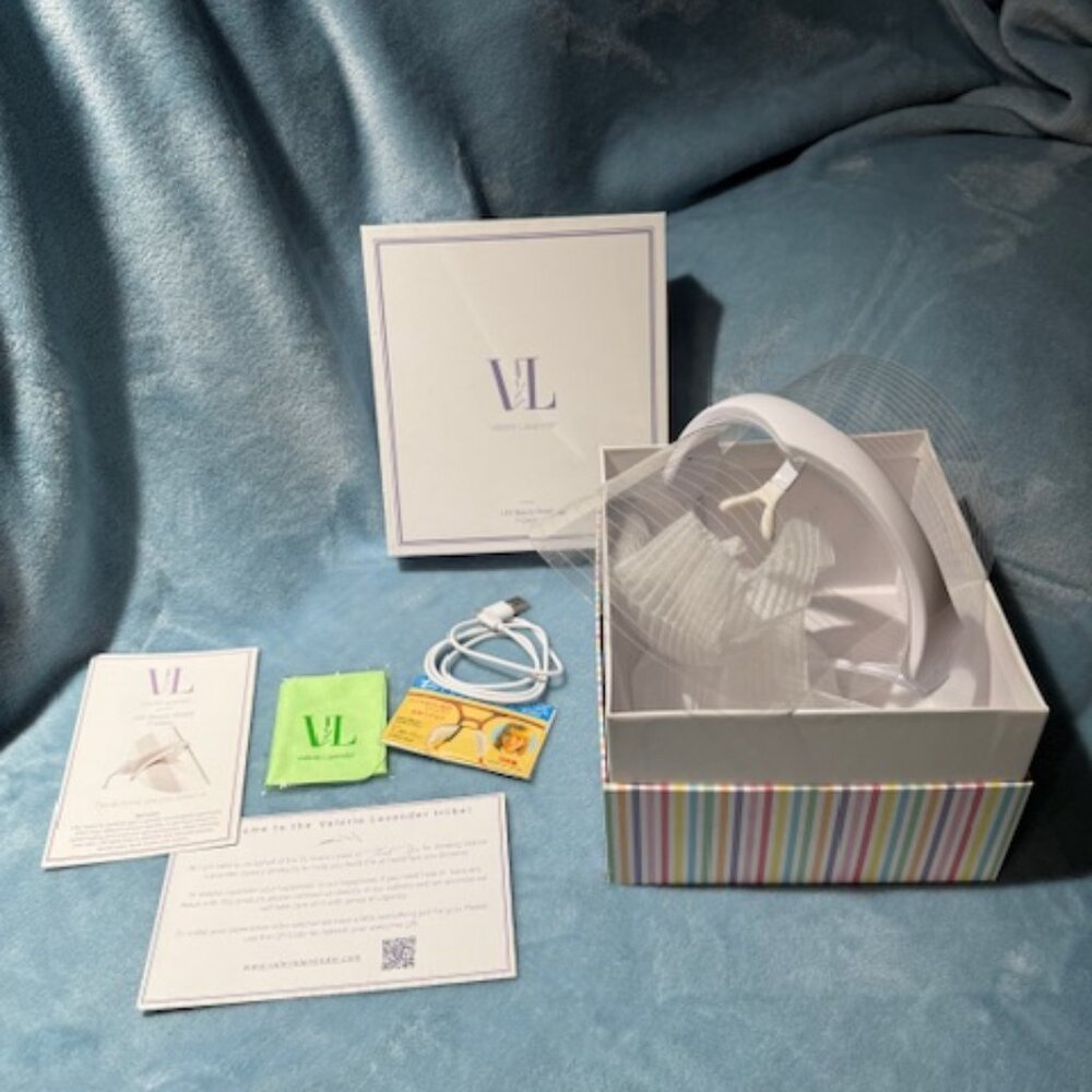 🌈 7-Color LED Therapy Mask | Spa Glow at Home ✨